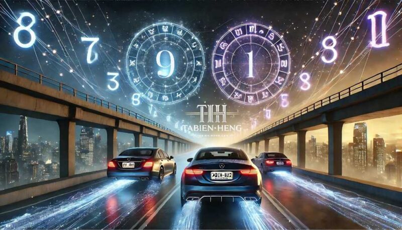ประวัติโหราศาสตร์ไทย, เลขศาสตร์ ทะเบียนรถ