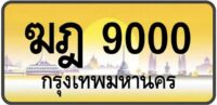 ฆฎ 9000 ทะเบียนป้ายทอง กรุงเทพ เลขสวย - TABIEN HENG