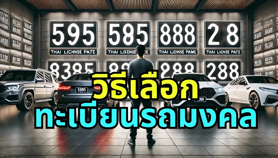 วิธีเลือกทะเบียนรถมงคล